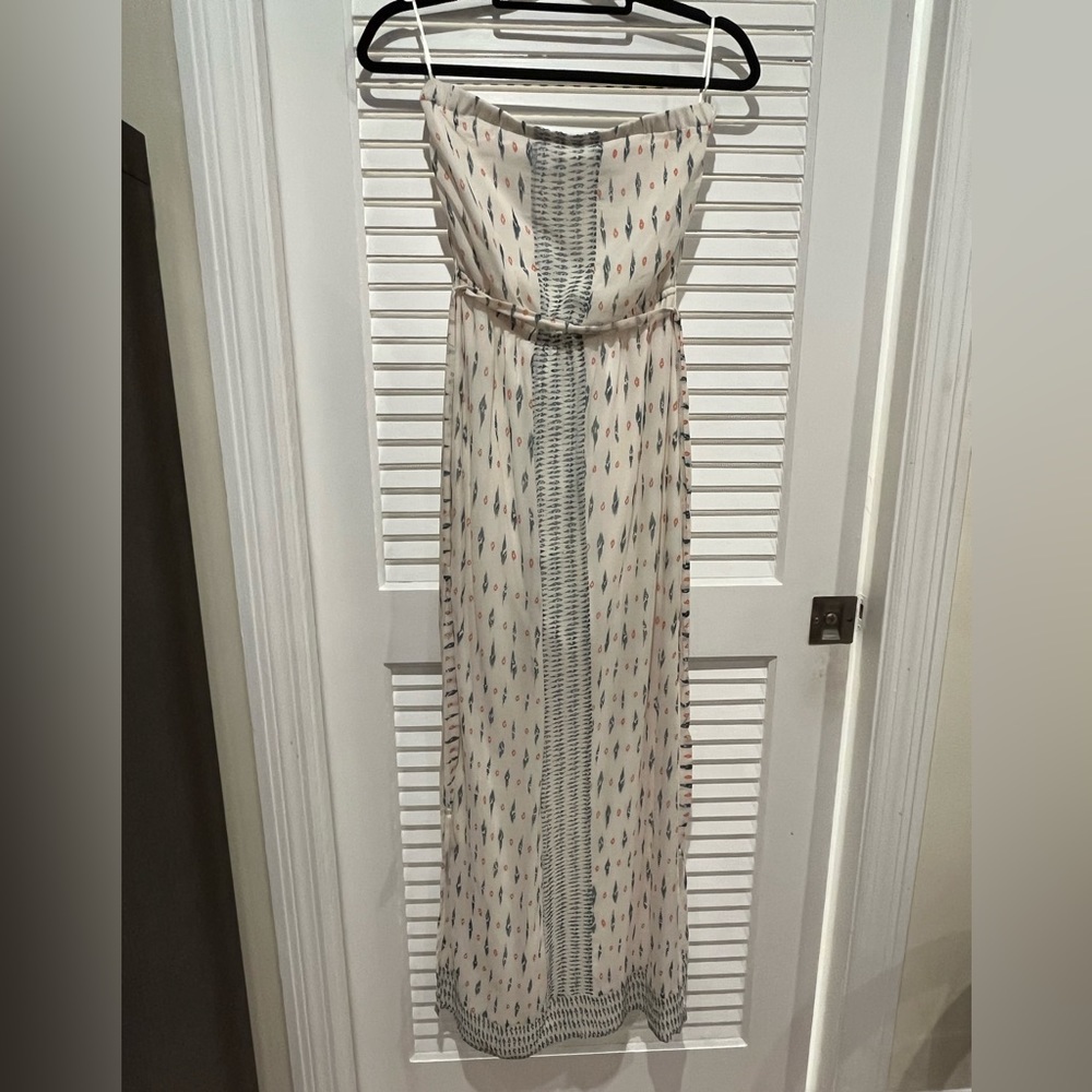 Joie strapless maxi dress size xs